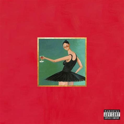 dark twisted fantasy album cover.